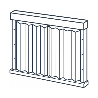 Accordion Shutter Components