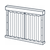 Accordion shutter icon