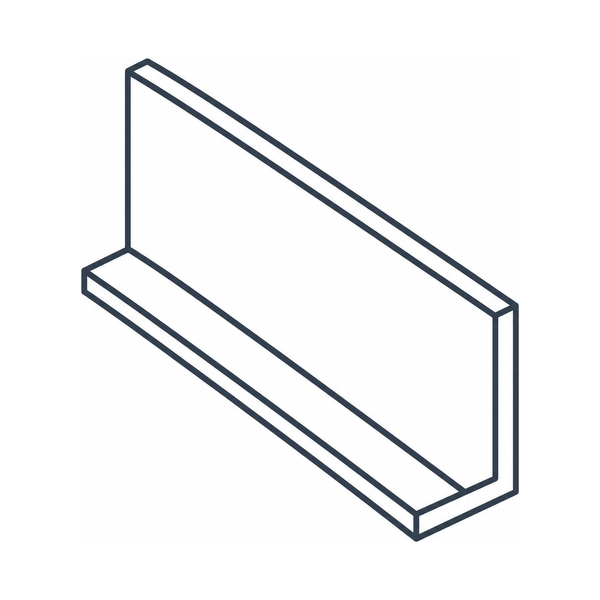Aluminum angle icon