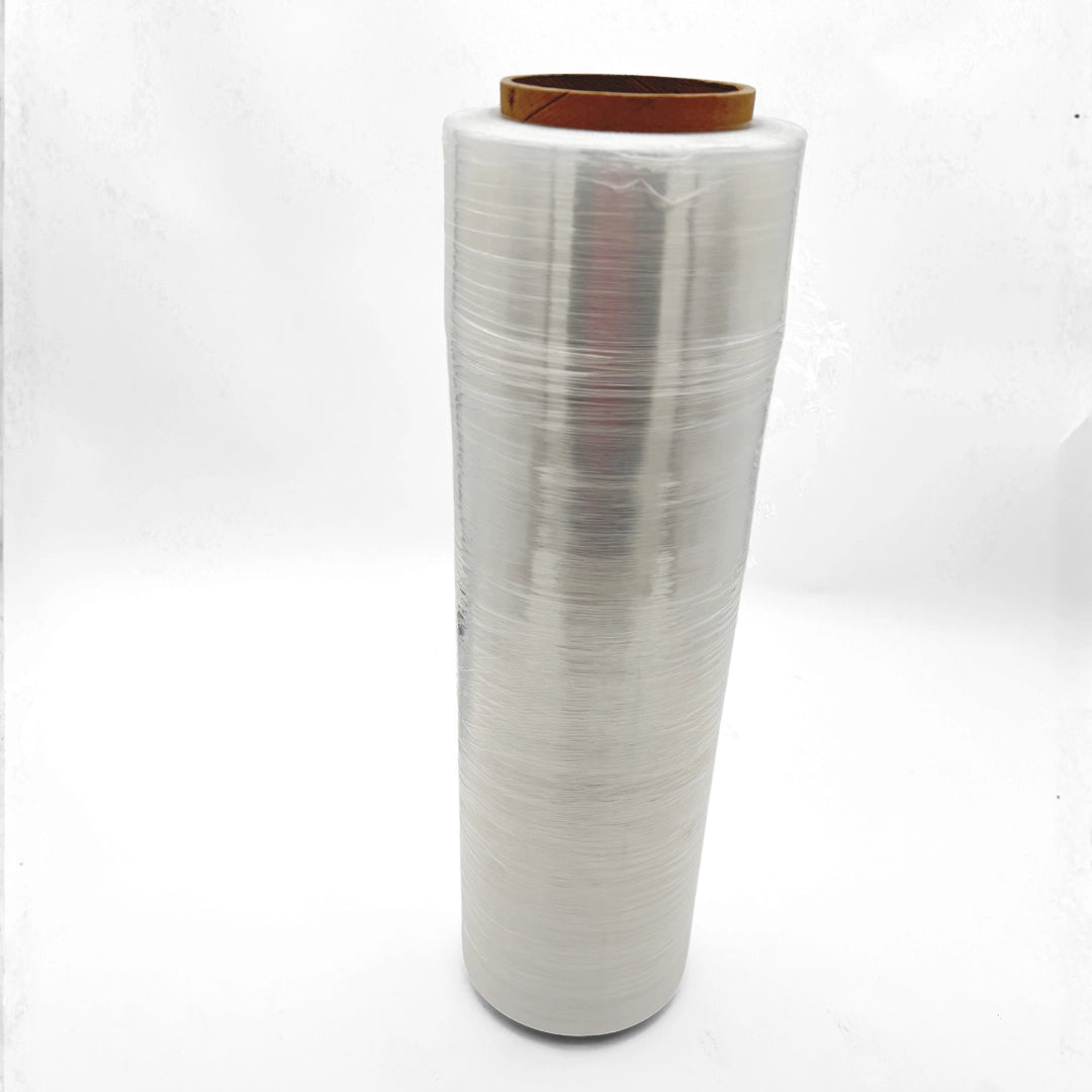 Stretch Film 16' x 1500' Clear Hand Banding Film, (4 rolls/case)