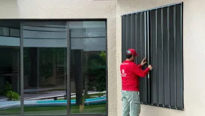 Accordion hurricane shutters by Advanced Hurricane Technology (photo 3)